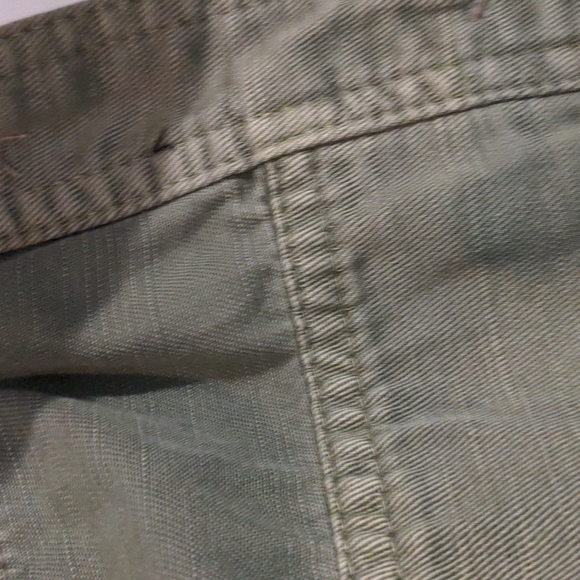 Like New! BP khaki 100% cotton army green jacket - Picture 8 of 11